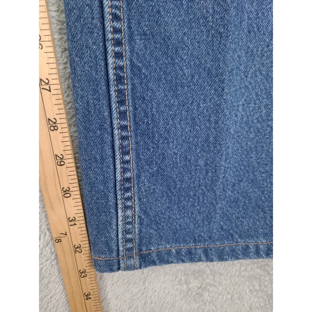 Vintage Levis 517 Boot Cut Jeans Mens 36x36 Blue Denim Made in USA 517-0216
